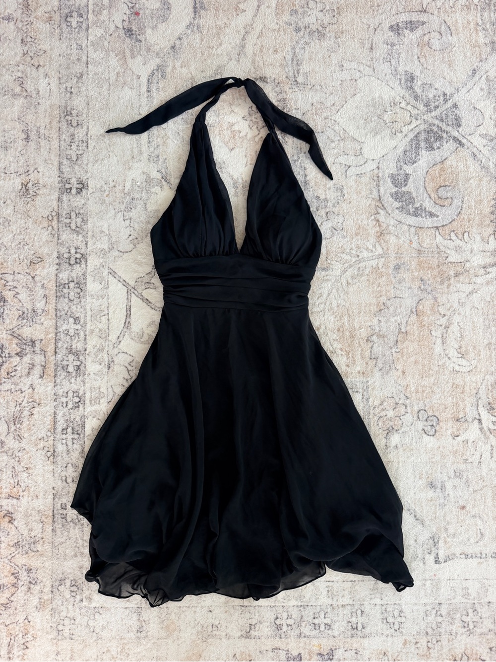 Forever 21 Black Halter Cocktail Dress